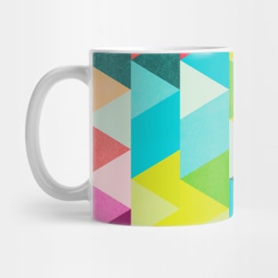 Bubblegum Triangles Pattern Mug